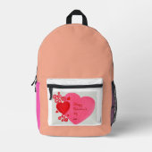 Imprimé Sac à dos joyeux de la Saint-Valentin (Recto)