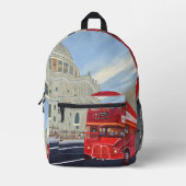 Imprimé sac à dos London Bus (Recto)