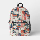 Imprimé Sac à dos London Post #3 (Recto)