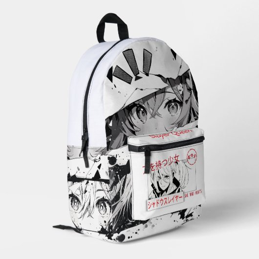 Imprimé Sac à dos Manga Anime (Coin arrière gauche)