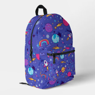 Imprimé Sac à dos mignon de l'espace
