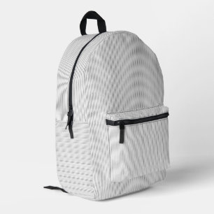 Imprimé Sac à dos moderne minimaliste à rayures fines