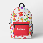 Imprimé Sac à dos monogramme Circus (Recto)