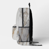 Imprimé Sac à dos Motif en marbre moderne (Droite)