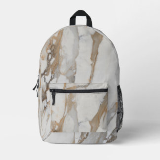 Imprimé Sac à dos Motif en marbre moderne