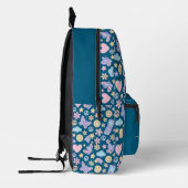 Imprimé Sac à dos Motif esthétique Pastel avec initial (Gauche)