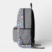 Imprimé Sac à dos Motif esthétique Pastel avec initial (Droite)