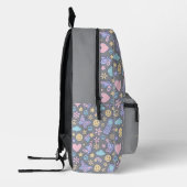 Imprimé Sac à dos Motif esthétique Pastel avec initial (Gauche)
