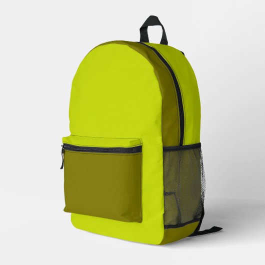 Imprimé Sac à dos multi-couleurs 'Olive' (Coin arrière droit)