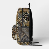 Imprimé Sac à dos multicolore à motifs (Droite)