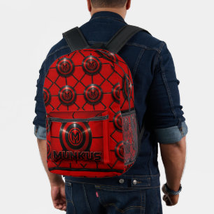 Imprimé sac à dos munkus/sac à dos scolaire/super-héros