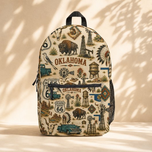 Imprimé Sac à dos Oklahoma Route 66 Trail Pack