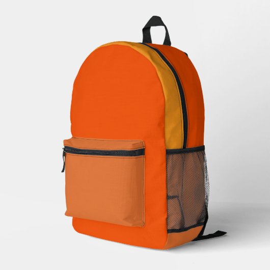 Imprimé Sac à dos Orange Pumpkin Spice (Coin arrière droit)