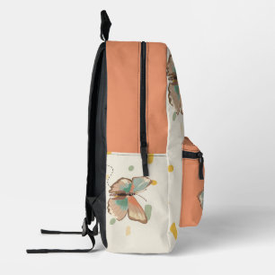 Imprimé Sac à dos papillon mignon et motif floral