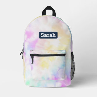 Imprimé Sac à dos Pastel Tie Dye