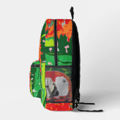 Imprimé Sac à dos : Perroquet voyageur (Droite)