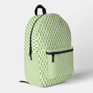 Imprimé Sac à dos personnalisé à motif botanique vert