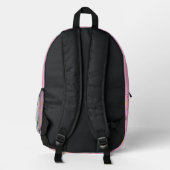 Imprimé Sac à dos pour enfants School Essentials Explosion (Verso)