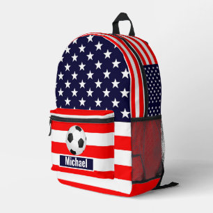 Imprimé Sac à dos pour garçons avec drapeau américain pers