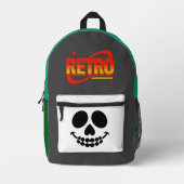 Imprimé Sac à dos rétro. (Recto)