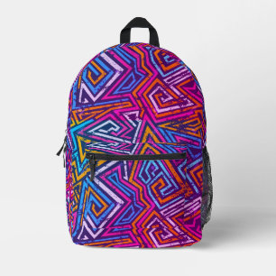 Imprimé Sac à dos rétro - Sac à dos 80s Vintage