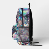 Imprimé Sac à dos scolaire Opal Iridescent Rose (Droite)