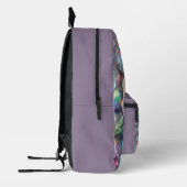 Imprimé Sac à dos scolaire Opal Iridescent Rose (Gauche)