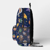 Imprimé Sac à dos spatial Alien Astronaute – Motif Fusée (Droite)