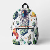 Imprimé Sac à dos Star Voyager - Sac d'école à thème spati (Recto)