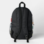 Imprimé Sac à dos Star Voyager - Sac d'école à thème spati (Verso)