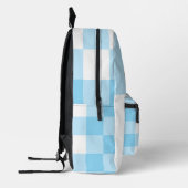 Imprimé Sac à dos thème licorne blanche et bleue mignon (Gauche)