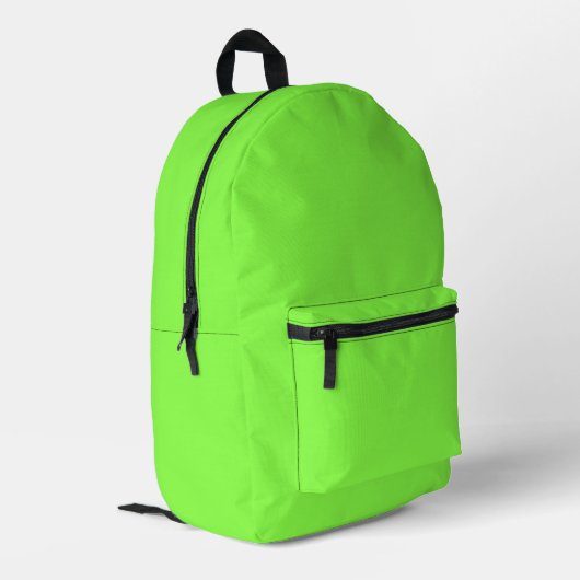 Imprimé Sac à dos vert LIME (Coin arrière gauche)