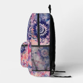 Imprimé Sac à dos vibrant à motif mandala (Droite)
