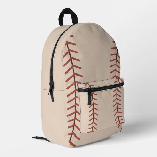 Imprimé Sac à dos vintage baseball  (Coin arrière gauche)
