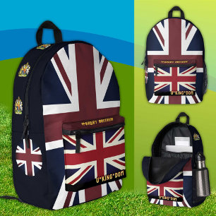 Imprimé sac à dos vintage British Flag, Union Jack / UK