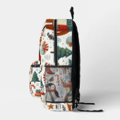 Imprimé Snowy Critère Imprimer sac à dos (Droite)