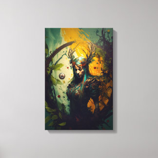 Imprimé sur toile de fantasy de l'Elfe Ranger | Ca