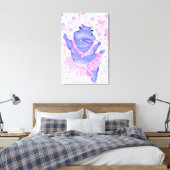 Imprimé sur toile Hippopotame danseuse de ballet (Insitu(Chambre))