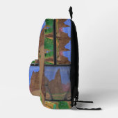 Imprimé Tabuk, sac à dos d'Arabie Saoudite (Droite)