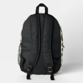 Imprimé Terrapin (motif blanc) - Sac à dos (Verso)