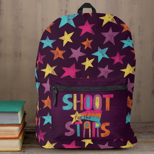 Imprimé Tir pour le sac à dos à motifs Stars
