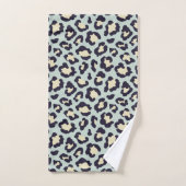 imprimé turquoise Leopard (Serviette à main)