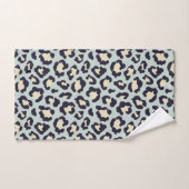 imprimé turquoise Leopard (Serviette à main)