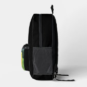 Imprimé Un joyeux sac à dos de tournesol (Droite)