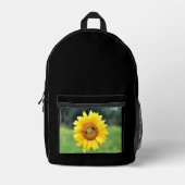 Imprimé Un joyeux sac à dos de tournesol (Recto)