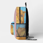 Imprimé Un sac à dos de chameau (Droite)