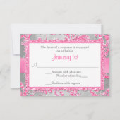 IMPRIMÉ - Winter Wonderland Bat mitzvah RSVP 2 (Dos)