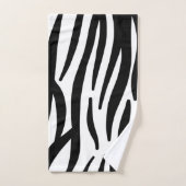 imprimé zèbre noir blanc (Serviette à main)