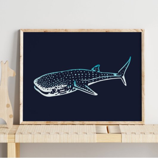 Imprimer Baleine de requin | Impression murale de