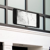 IMPRIMER BOIS JAPONAIS BANNIÈRE WAVE HOKUSAI (Bâtiment extérieur)